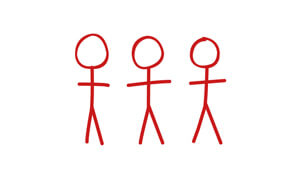 Icon of stick men representing the Red-Inc account team