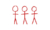 Icon of stick men representing the Red-Inc account team