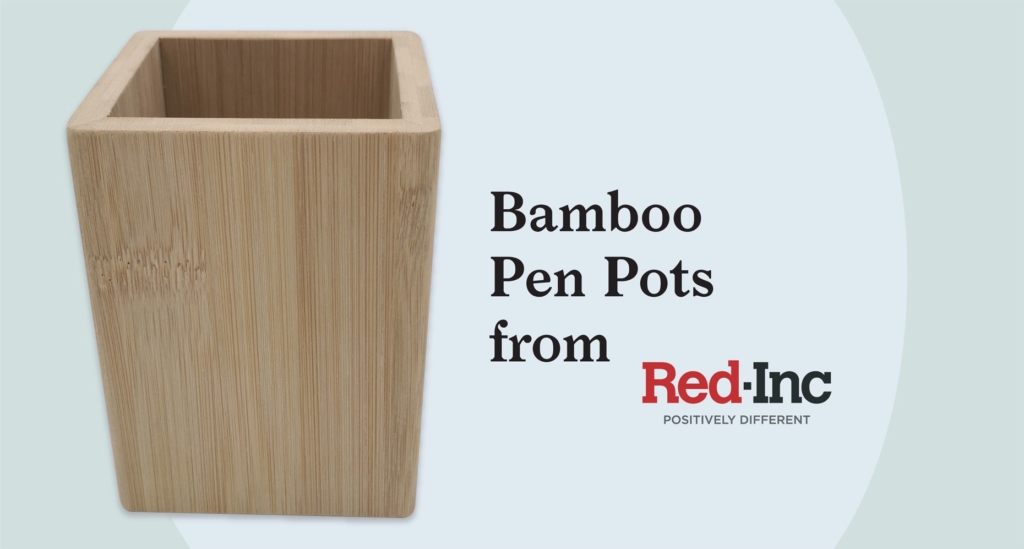 Bamboo pen pot